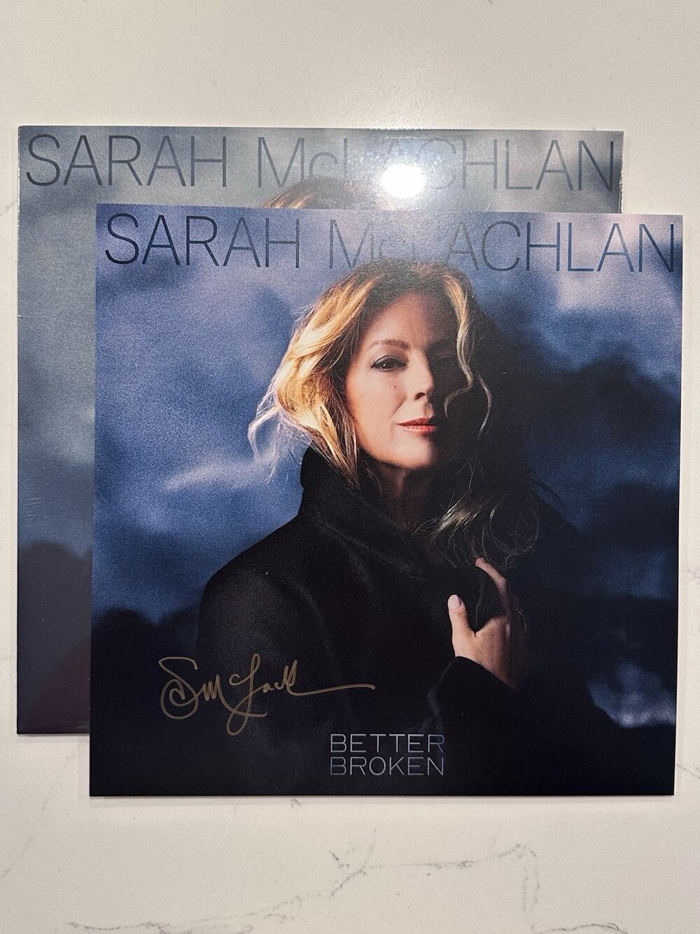 Sarah McLachlan SIGNED LP Better Broken INTO THE DEEP EXCLUSIVE Vinyl ~ #3